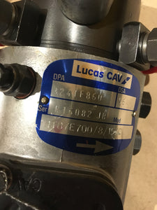 CAV DPA 3241F860 FUEL INJECTION PUMP PERKINS P 4.236